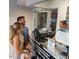 Gathering at a movie theater ticket booth with plexiglass and digital screens at 138 New Twin Branch Ct, Smithfield, NC 27577