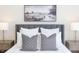 Serene bedroom with comfortable bed and elegant side tables, creating a peaceful haven for restful nights at 600 N Roxboro St # 24, Durham, NC 27701