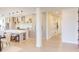 Spacious kitchen with a large island, pendant lighting, and modern appliances at 600 N Roxboro St # 43, Durham, NC 27701