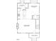First floor floorplan featuring a living room, kitchen, mud room, dining room and half-bath at 2329 E Main St, Durham, NC 27703