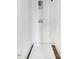 Functional laundry room with hookups, modern flooring, and crisp, clean white walls at 2329 E Main St, Durham, NC 27703