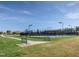 Tennis courts near playground and walking path at 95 Colonial Trail Ct, Pittsboro, NC 27312