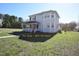 Charming two-story home with a welcoming porch, showcasing its inviting facade and ample natural light at 2913 Wadsworth Ave, Durham, NC 27707