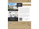 Real estate advertisement showing the neighborhood 'The View' and starting prices of available homes at 6059 Scalybark Road, Durham, NC 27712