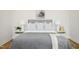 Stylish bedroom with a comfy bed, lamps, and a soothing color palette, creating a relaxing retreat at 30 Imperial Oaks Ct, Youngsville, NC 27596