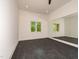 Exercise room with rubber floor and a large mirror on the wall at 122 W Beech Slope Ct, Chapel Hill, NC 27517
