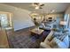 Spacious living room with hardwood floors and a cozy sitting area at 141 Beacon Hill Rd # 13, Lillington, NC 27546