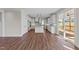 Modern kitchen features an island, stainless steel appliances, and access to an outdoor patio and lots of natural light at 125 Cotton Fields Ln # 26, Fuquay Varina, NC 27526