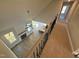 Overhead shot showcases an open floor plan with a living room, kitchen, and dining areas at 27 Prency Ln, Middlesex, NC 27557