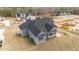 Home from above shows new construction, siding, and backyard at 262 Hook Dr # 12, Fuquay Varina, NC 27526