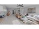Sunlit living room with stylish furnishings, neutral tones, and cozy decor at 262 Hook Dr # 12, Fuquay Varina, NC 27526