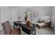 Stylish home office featuring a modern desk, comfortable chair, and elegant decor at 262 Hook Dr # 12, Fuquay Varina, NC 27526