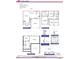 Detailed floor plan showcasing the layout of this home, including the location of rooms at 303 Bishop Ln, Sanford, NC 27330
