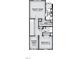 Second floor plan showing owner's suite, office, and additional bedroom with baths at 125 Sugar Run Dr # 26, Fuquay Varina, NC 27526