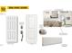 Trim, paint, and door selections including a front entry door and 2 panel square interior doors with hardware at 323 Chestnut Oak Ln, Lillington, NC 27546