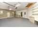 Spacious garage with storage and shelving at 3309 Westcott Cir, Sanford, NC 27330