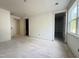 An expansive bedroom showcasing doorways leading to closets, enhancing functionality at 2633 Trifle Ln, Wake Forest, NC 27587