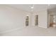 Spacious bedroom with multiple doorways leading to the bathroom and closet at 1621 Legacy Ridge Ln, Wake Forest, NC 27587