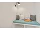 Comfortable window seat with a plush cushion and reading light at 1621 Legacy Ridge Ln, Wake Forest, NC 27587