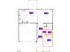 First floor floorplan showing layout for kitchen, nook, Gathering room, entry, and porch at 191 Robert Howe Dr, Fuquay Varina, NC 27526