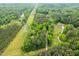 Secluded home site accessible via long driveway and surrounded by lush green trees, offering privacy and natural beauty at 2723 New Sharon Church Rd, Hillsborough, NC 27278