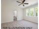 Bedroom with carpet flooring, neutral walls, and windows at 4905 Hidden Pasture Way, Zebulon, NC 27597