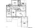 Second floor plan with bedrooms, loft, gameroom and unfinished storage areas at 4905 Hidden Pasture Way, Zebulon, NC 27597