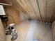 Unfinished attic offers great potential for expansion or dedicated storage space at 4905 Hidden Pasture Way, Zebulon, NC 27597