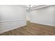Bright dining room with wood floors and access to other rooms at 69 Browning Mill Dr, Wendell, NC 27591