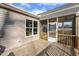 View of the screened porch and window of the house at 69 Browning Mill Dr, Wendell, NC 27591