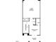 This floorplan features a 2-car garage, bonus room, and bathroom at 11548 Helmond Way # 120, Raleigh, NC 27617