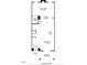This floorplan features a great room, kitchen, powder room, flex room, porch, and covered balcony at 11548 Helmond Way # 120, Raleigh, NC 27617