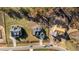 Birds eye view of real estate properties in a developed residential neighborhood at 148 Hook Dr # 7, Fuquay Varina, NC 27526