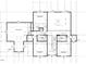 Upstairs floor plan featuring four bedrooms, three baths, and a bonus room for a spacious layout at 133 Slocum Ct, Wendell, NC 27591