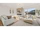 Bright living room with modern fireplace and large windows at 9009 Meadow Pointe Ct, Wake Forest, NC 27587