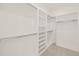 Large walk-in closet with ample shelving and hanging space at 9009 Meadow Pointe Ct, Wake Forest, NC 27587