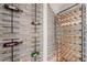 Custom wine cellar with ample storage for bottles at 9009 Meadow Pointe Ct, Wake Forest, NC 27587