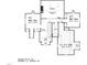 Second floor plan featuring bedrooms, a bathroom, and attic access points at 3402 St Barts Pl, Mebane, NC 27302
