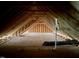 Spacious attic space featuring exposed wooden beams and flooring, ready for customization and storage at 316 Firefly Overlook, Pittsboro, NC 27312