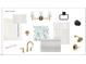 Guest bathroom design showcasing stylish fixtures, tiles, and a modern vanity at 316 Firefly Overlook, Pittsboro, NC 27312