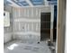 Unfinished bathroom with a window and plumbing in place, ready for customization and finishing touches at 316 Firefly Overlook, Pittsboro, NC 27312