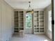 Elegant office space with custom built-in shelving at 316 Firefly Overlook, Pittsboro, NC 27312