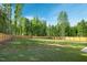 Large backyard with wooden privacy fence at 21 Walnut Hall Ct, Selma, NC 27576