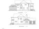 Side view of a home showing a two-car garage and covered porches on both the left and right sides at 8305 Society Pl, Raleigh, NC 27615