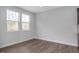 Simple dining area with hardwood floors and natural light at 176 Van Winkle St, Lillington, NC 27546