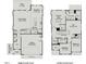 Two-story home floor plan, showing a large kitchen, Gathering room, and 3 bedrooms at 176 Van Winkle St, Lillington, NC 27546