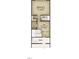 This floor plan showcases a loft, third bedroom, a third bath, and attic access storage at 4015 Elk Creek Ln, Raleigh, NC 27612