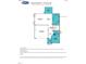First floor plan of Shenandoah model highlighting kitchen, great room, dining, garage and study/bedroom 5 at 592 Barbour Farm Ln, Four Oaks, NC 27524