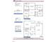 Detailed floor plan showcasing the layout of the home, including room dimensions and optional features at 122 Southern Estates Dr, Sanford, NC 27330
