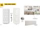 Selection of interior and exterior doors with hardware and trim details at 270 Chestnut Oak Ln, Lillington, NC 27546